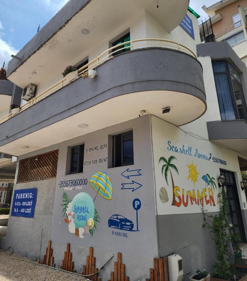 Seashell Beach Rooms Shkallnur Ngoại thất bức ảnh